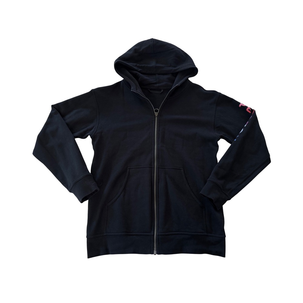 Lululemon x Peloton All Yours Full Zip Hoodie Black Oversized Scuba Sweatshirt 8 - Picture 4 of 9